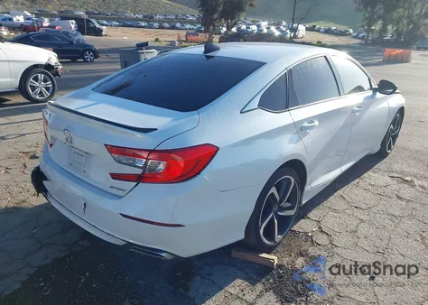 2021 Honda Accord Sport z USA, uszkodzony, nr VIN 1HGCV1F3XMA105474